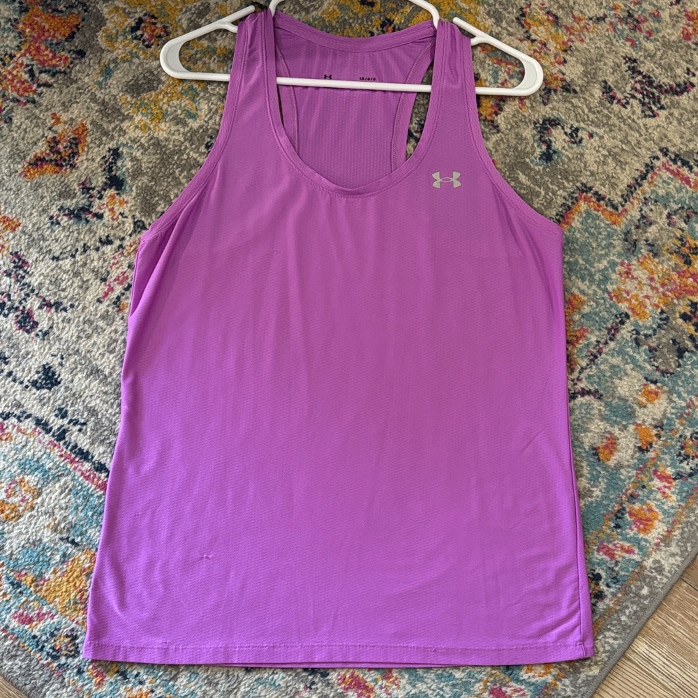 Under Armour Women's Vibrant Purple Tank Top